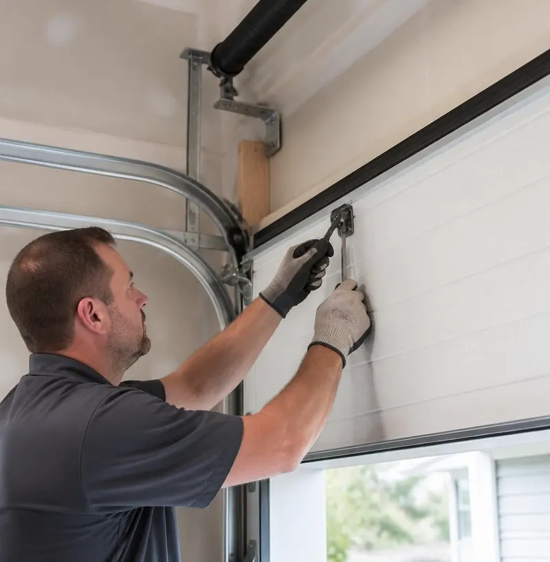 Off Track Door Repair in Fort Ogden